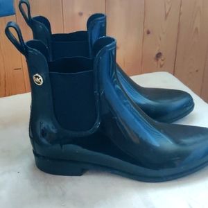 Michael Kors Black Size 8 Rain Booties